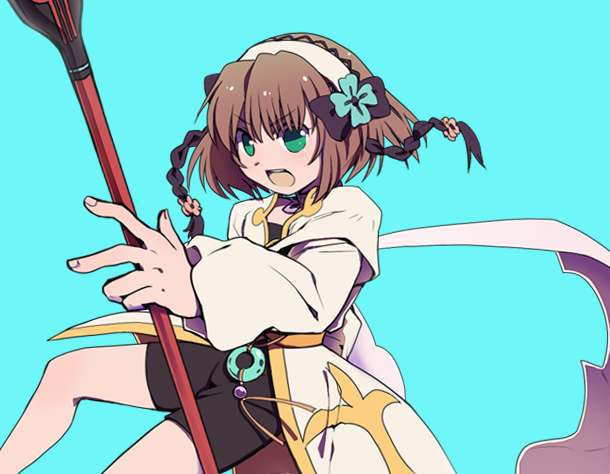 :o, angry, bike_shorts, bow, braid, brown_hair, coat, dorosousu