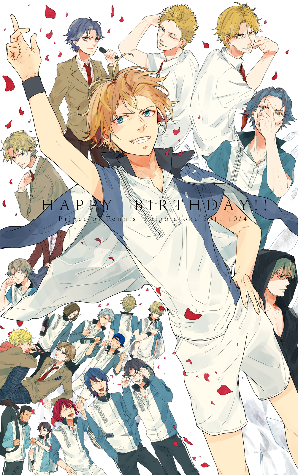 akutagawa_jirou, atobe_keigo, bad_id, blonde_hair, blue_eyes, happy_birthday, highres, hiyoshi_wakashi