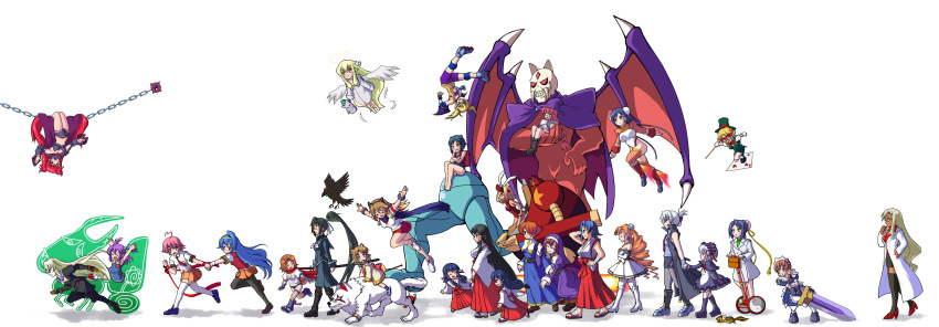 ahoge, aino_heart, angelia_avallone, animal_ears, arcana_heart, arcana_heart_2, arcana_heart_3, armor