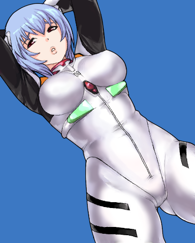 blue_hair, lowres, matoyama, neon_genesis_evangelion, plugsuit, red_eyes