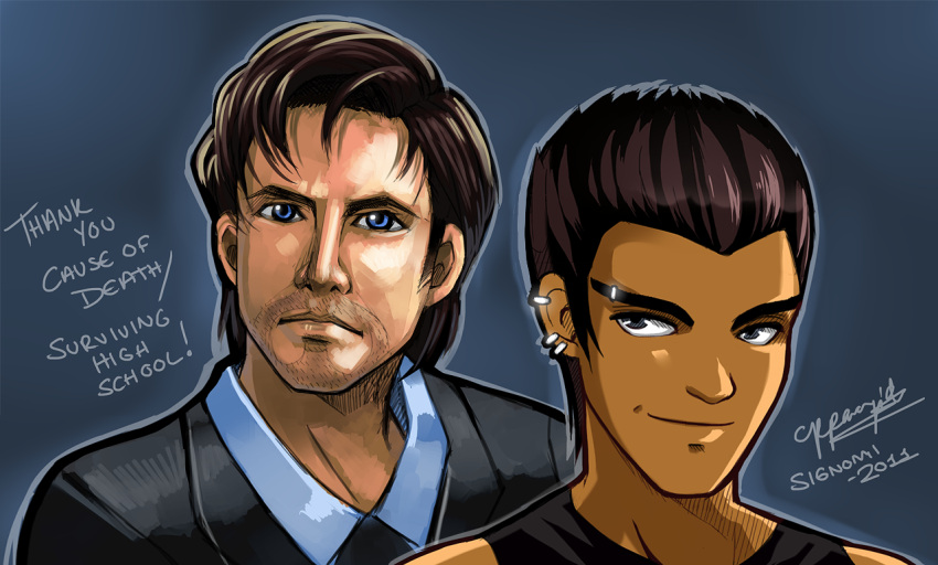 blue_eyes, brown_hair, cause_of_death, colt_(shs), colt_warren, crossover, facial_hair, formal