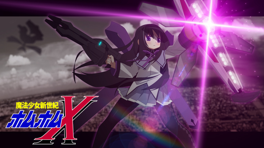 after_war_gundam_x, akemi_homura, black_hair, gundam, gundam_x, gundam_x_divider, hairband, kuro_chairo_no_neko