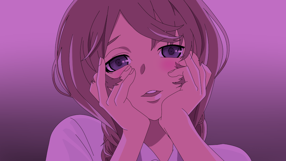 braid, brown_hair, hands_on_face, hands_on_own_cheeks, hands_on_own_face, inazuma_eleven, inazuma_eleven_(series), inazuma_eleven_go