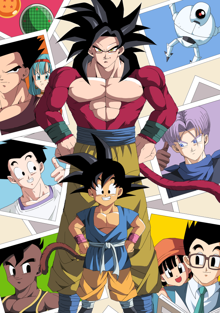 >:), alternate_form, bandana, bandanna, black_eyes, black_hair, blue_eyes, blue_hair