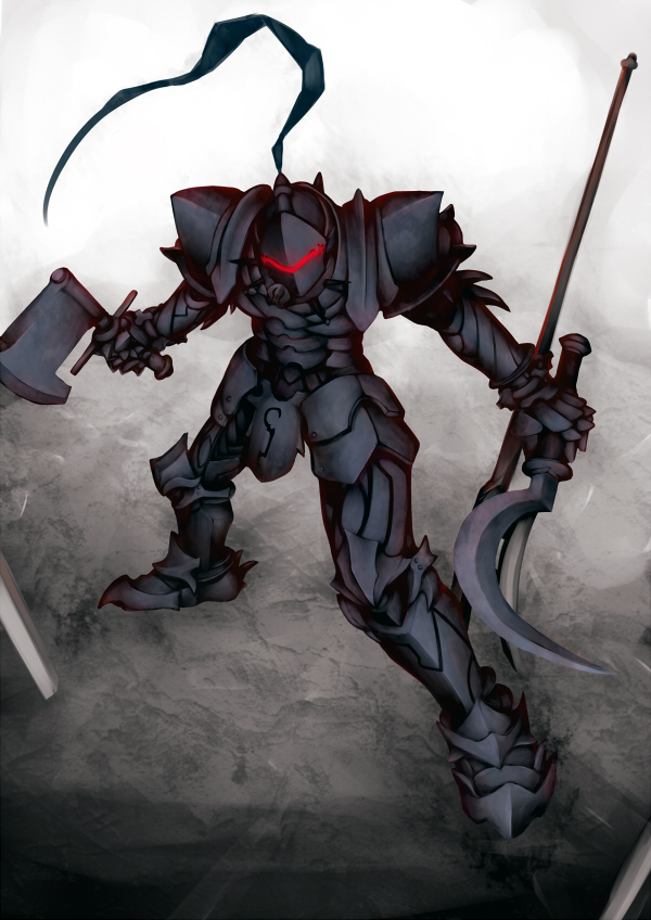 armor, axe, berserker_(fate/zero), fate/stay_night, fate/zero, fate_(series), helmet, male