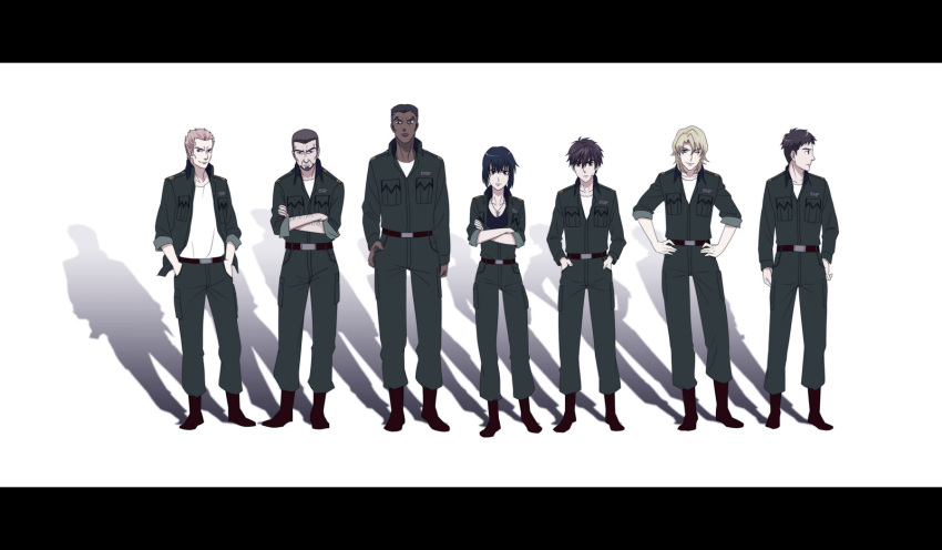 character_request, full_metal_panic!, ghost_in_the_shell, ghost_in_the_shell_lineup, ghost_in_the_shell_stand_alone_complex, highres, kurz_weber, letterboxed