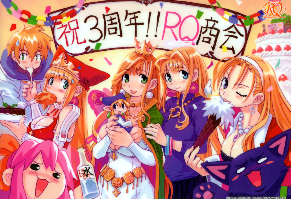 blonde_hair, blue_eyes, cat, cello_(marl_kingdom), cherie_espoir, cornet_espoir, crown, dress