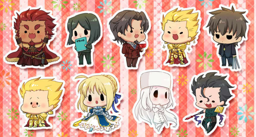 6+boys, :<, :3, black_key, black_keys, book, chibi, clone