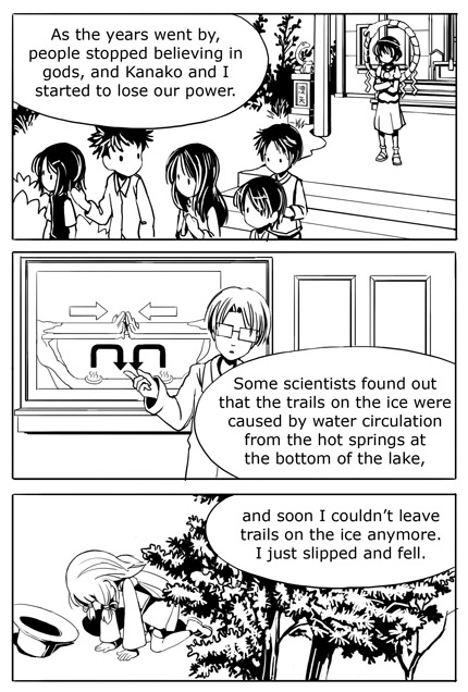 bow, comic, directional_arrow, english, hair_bow, hat, hat_removed, headwear_removed