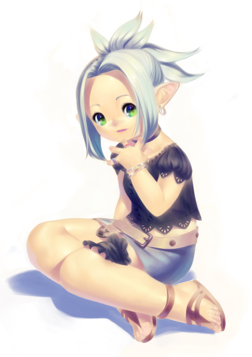 aru_(pixiv14582), aruurara, belt, bracelet, choker, earrings, final_fantasy, final_fantasy_xiv