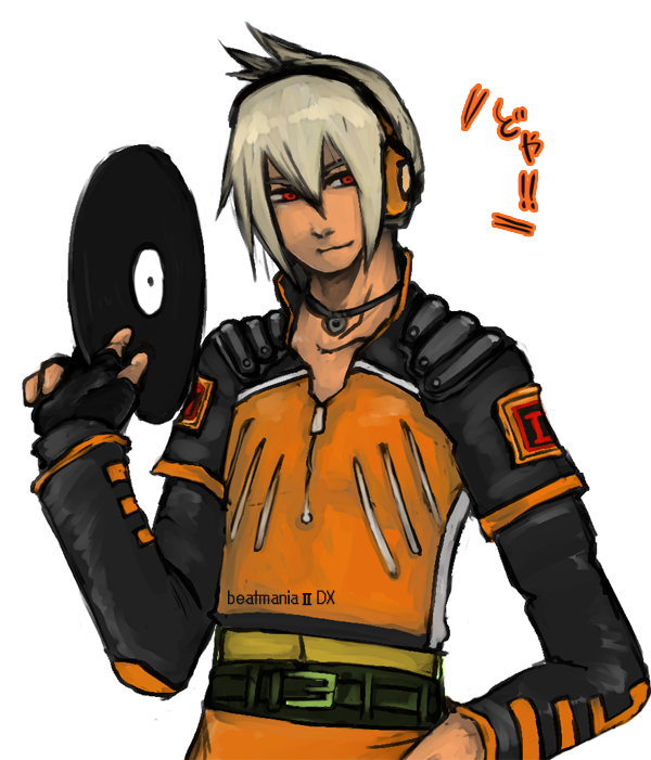 beatmania, beatmania_iidx, character_request, fingerless_gloves, gloves, headphones, jacket, jewelry