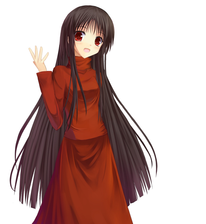 alma_(f.e.a.r), alma_wade, black_hair, dress, f.e.a.r., female, highres, long_hair