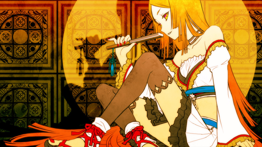 kiku_no_ji, long_hair, namine_ritsu, red_hair, redhead, trap, utau, vocaloid