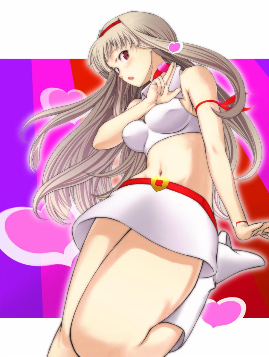 boots, cosplay, crop_top, cutie_honey, cutie_honey_(character), cutie_honey_(cosplay), emanon123, hairband