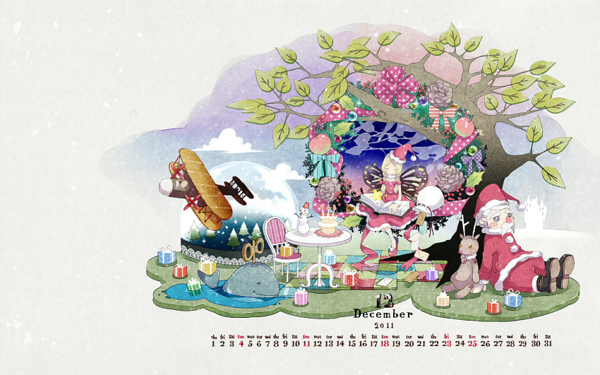 airplane, antennae, biplane, blonde_hair, blush, book, boots, braid