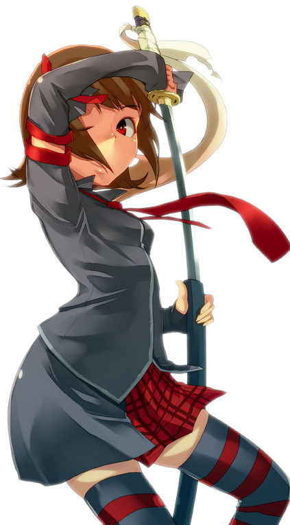 amami_haruka, brown_hair, dark_haruka, elbow_gloves, fingerless_gloves, gloves, hair_ribbon, idolmaster