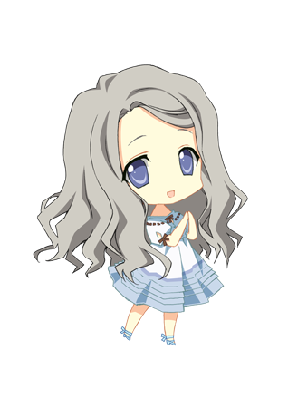 chibi, dress, lowres, para-sol, tamaru_yume, transparent_background