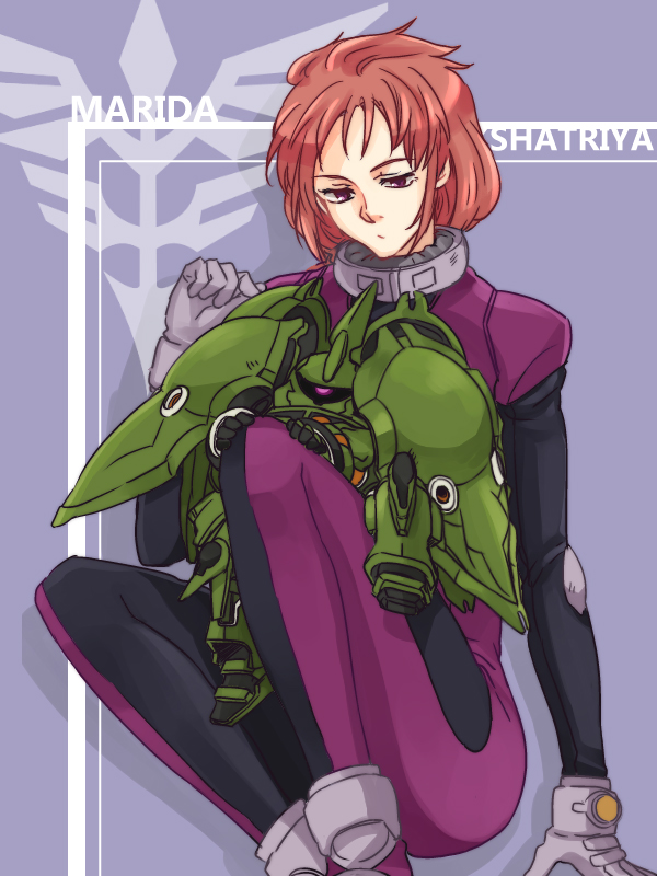 1girl, character_name, chibi, gundam, gundam_unicorn, hisui_(paingumi), kshatriya, long_hair