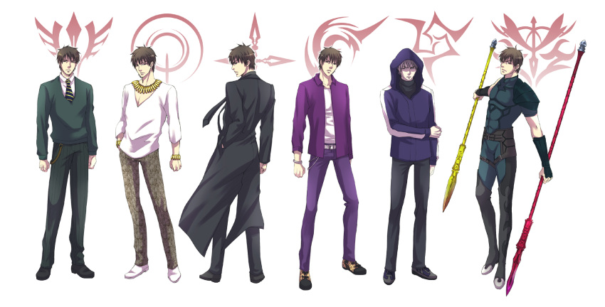 brown_eyes, brown_hair, command_spell, cosplay, costume_chart, emiya_kiritsugu, emiya_kiritsugu_(cosplay), fate/stay_night