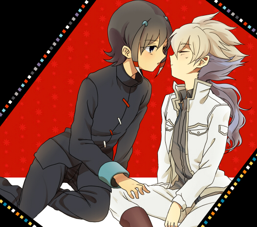 bad_id, blush, closed_eyes, eyes_closed, hair_ornament, hakuryuu_(inazuma_eleven), inazuma_eleven, inazuma_eleven_(series)