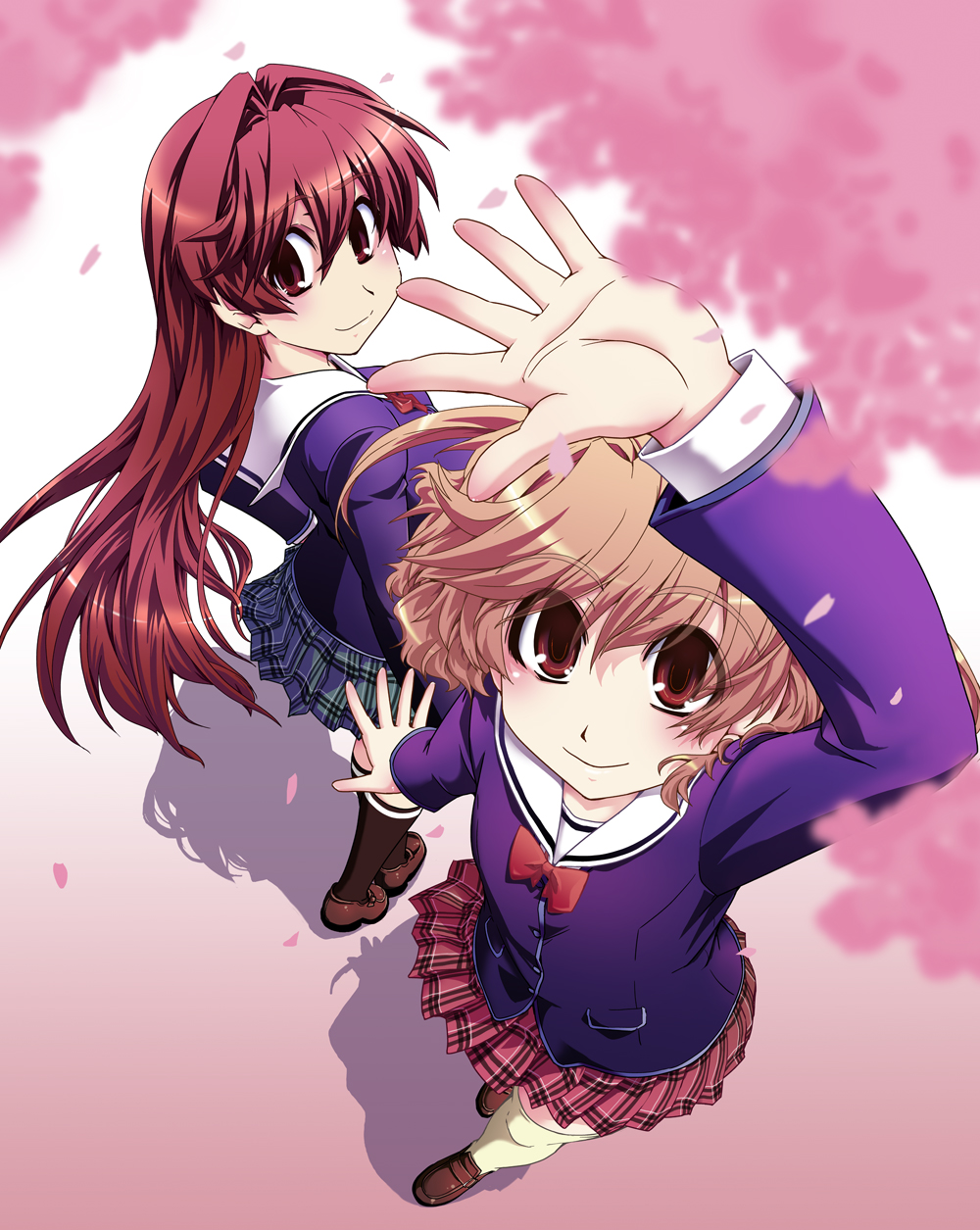 2girls, blonde_hair, character_request, fetix!, hashinomoto_maaya, hashinomoto_rintarou, highres, ikuya