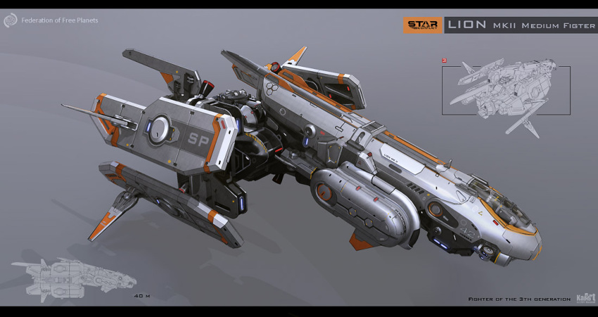 karanak, realistic, science_fiction, space_craft, star_conflict, starfighter, weapon