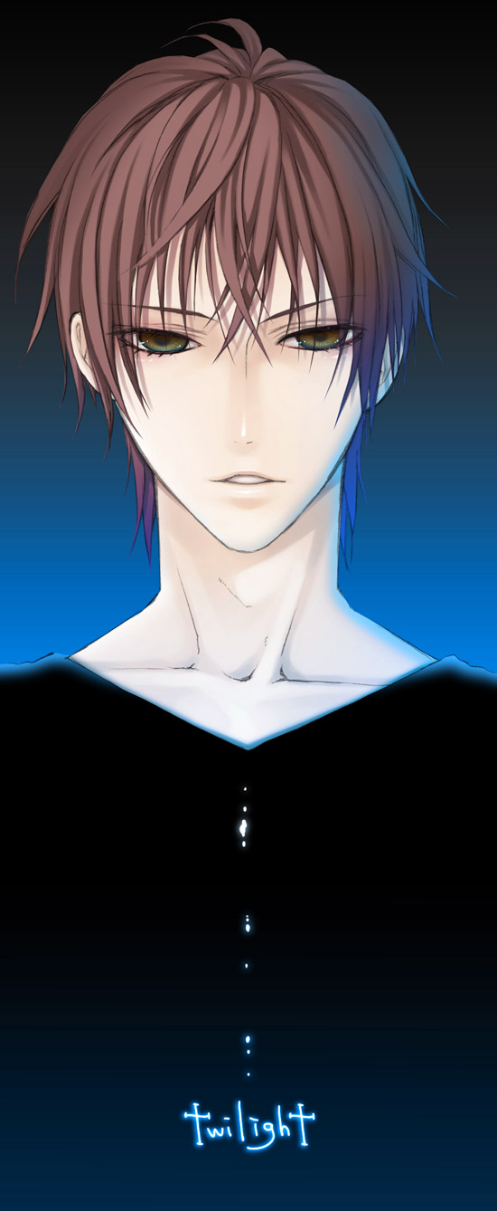 brown_hair, edward_cullen, male, shirt, solo, the_twilight_saga, yellow_eyes