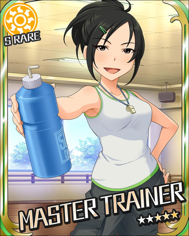 black_eyes, black_hair, bottle, cargo_pants, character_name, hair_ornament, hairclip, hand_on_hip
