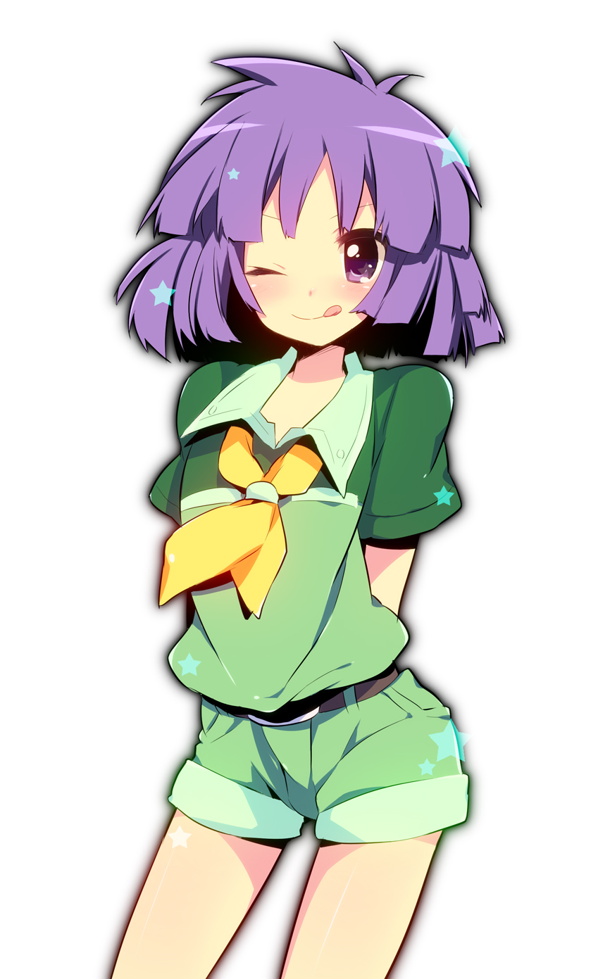 :q, androgynous, arms_behind_back, belt, gym_leader, highres, male, nakamura_sandayo