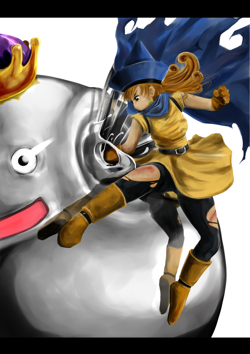 alena, angry, ban_(777purin), blood, boots, bruise, cape, curly_hair