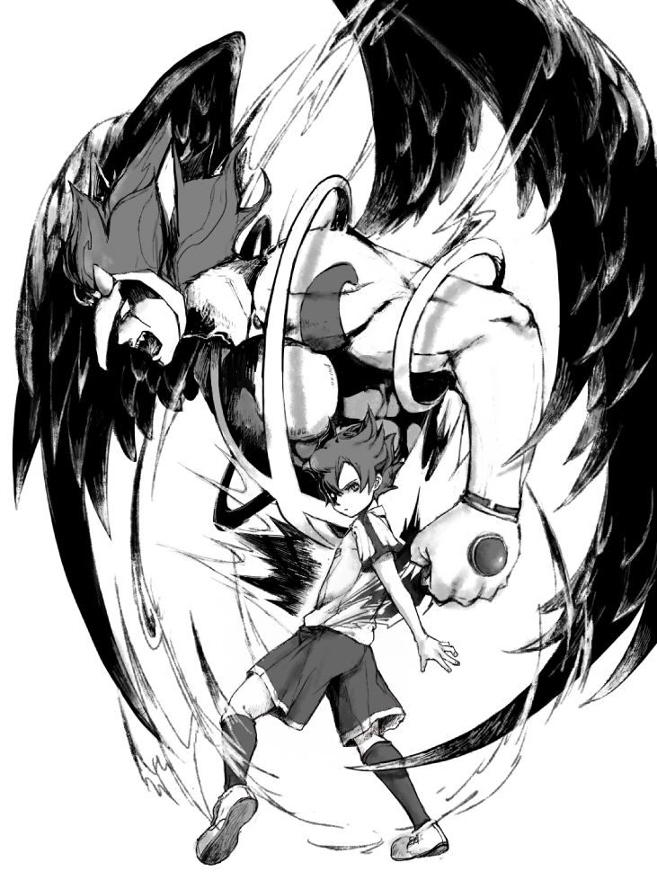 inazuma_eleven, inazuma_eleven_(series), inazuma_eleven_go, majin_pegasus, male, matsukaze_tenma, muscle, nemutai