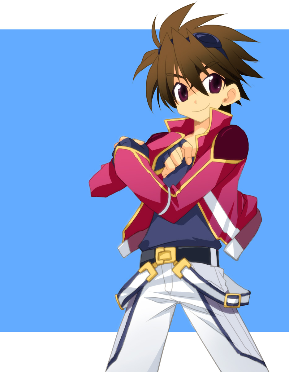 bakugan, bakugan_battle_brawlers, bakugan_new_vestroia, belt, brown_eyes, brown_hair, fingerless_gloves, gloves