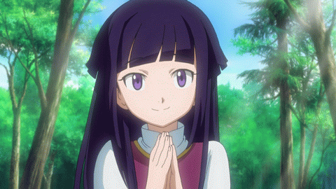 animated, animated_gif, gundam, gundam_age, lowres, nishida_asako, purple_eyes, purple_hair