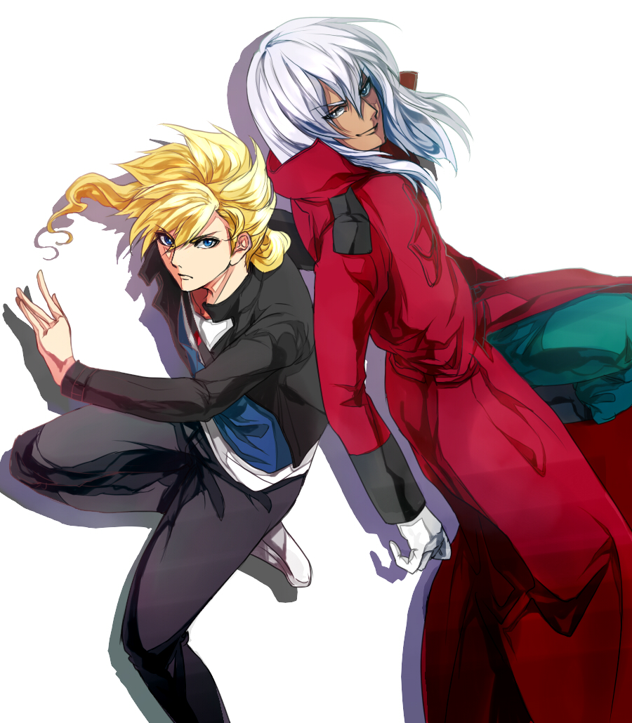 asem_asuno, asemu_asuno, blonde_hair, blue_eyes, character_request, gloves, gundam, gundam_age