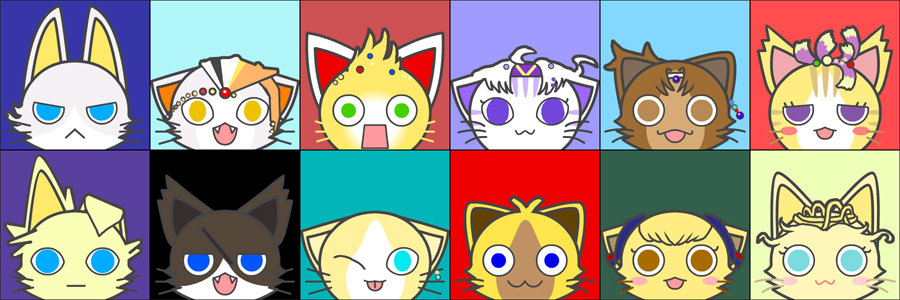 >:<, <o><o>, <o>_<o>, 3girls, 6+boys, :<, :3, :p