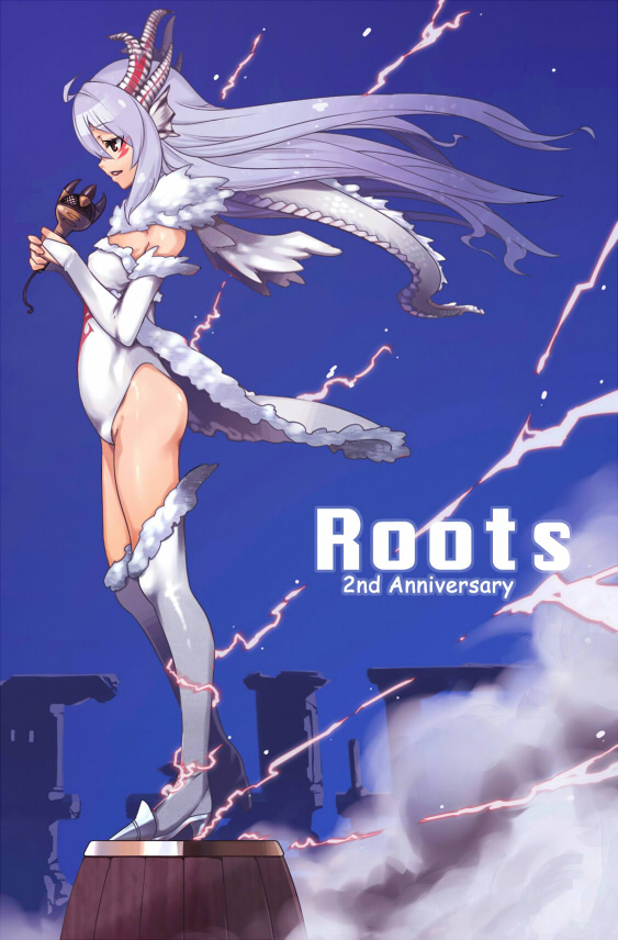 boots, dragon_ears, dragon_girl, dragon_horns, elbow_gloves, fatalis, female, girl