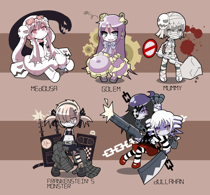 ahoge, arm_warmers, bandage, bandages, bare_shoulders, belt, blonde_hair, blood