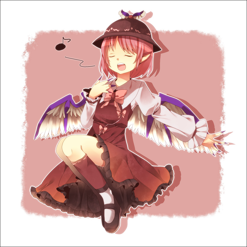 animal_ears, closed_eyes, dress, eyes_closed, fingernails, highres, kagami_reido, long_fingernails