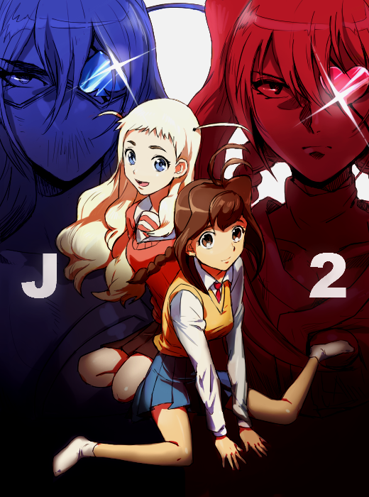 bad_id, braid, eyepatch, face_mask, heart, jenny_(praesepe), jubei-chan, nanohana_jiyuu