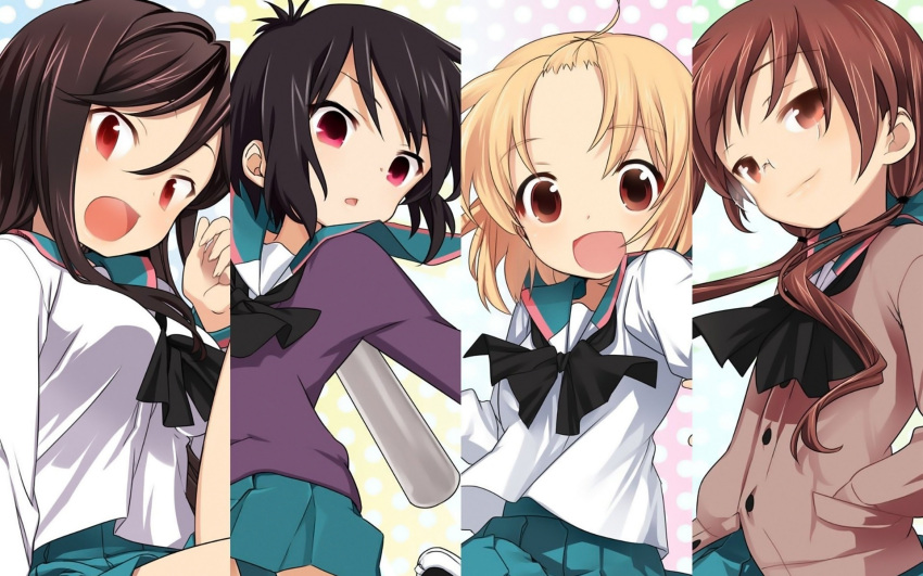 a_channel, kuroda_bb, nagi_(a-channel), run_(a-channel), tooru, yuuko_(a-channel)