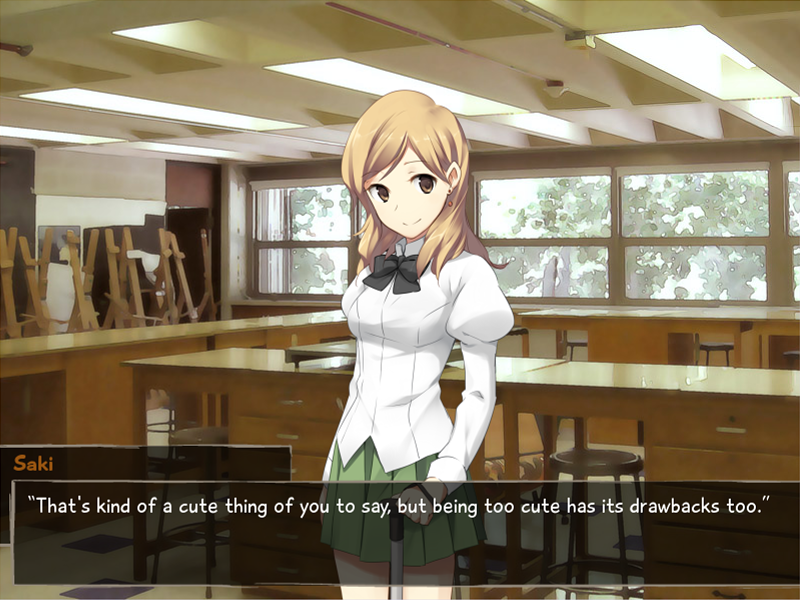 enomoto_saki, fake_screenshot, katawa_shoujo, solo, weee_(raemz)