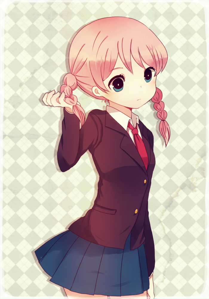 ayu_(mog), bad_id, braid, gouenji_yuuka, inazuma_eleven, inazuma_eleven_(series), inazuma_eleven_go, long_hair