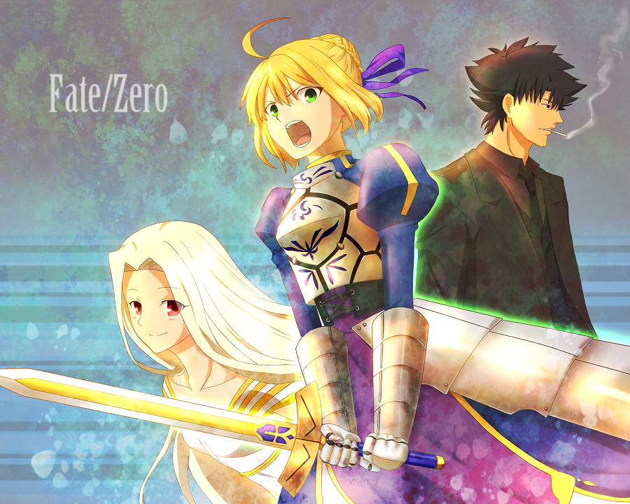 2girls, ahoge, armor, armored_dress, bad_id, black_eyes, black_hair, blazbluefairy