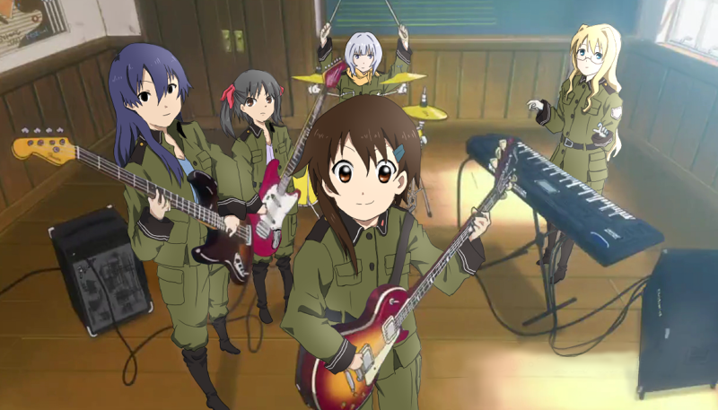 fender, filicia_heideman, gibson, hachimitsu_(toon), instrument, jazz_bass, k-on!, kannagi_noel