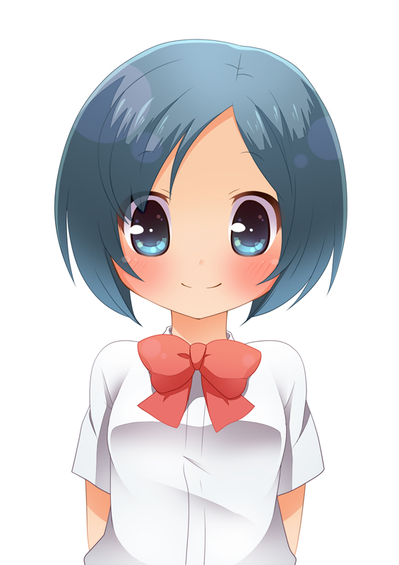 blue_eyes, blue_hair, inazuma_eleven, inazuma_eleven_(series), inazuma_eleven_go, ribbon, ringo_yuyu, school_uniform