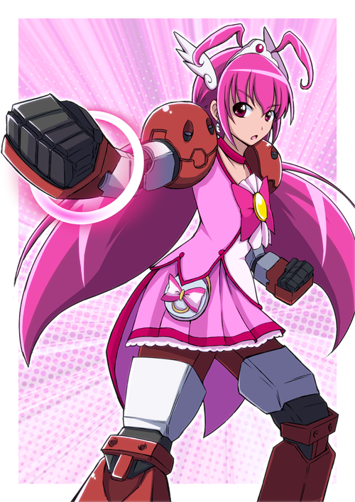 akanex829, clenched_hands, cure_happy, fighting_stance, fusion, gundam, gundam_age, gundam_age-1
