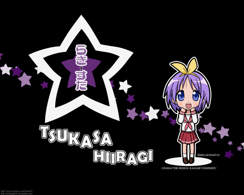 black, hellknight10, hiiragi_tsukasa, lucky_star, open_mouth