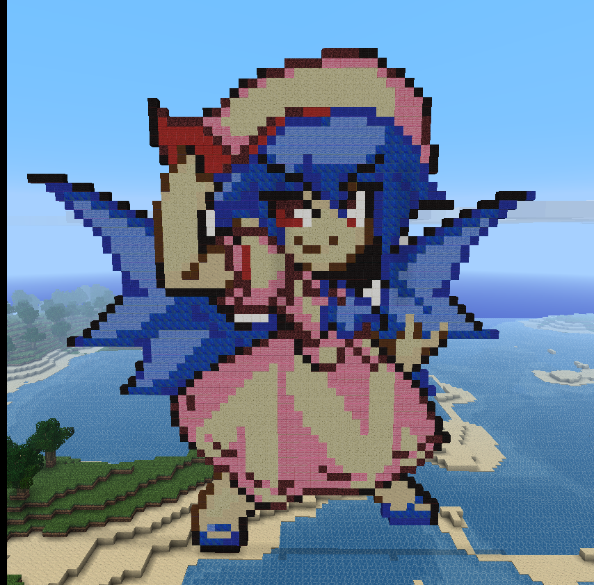 minecraft, project, remilia, remilia_scarlet, scarlet, touhou, touhou_ningyougeki, touhoumon