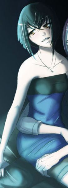 arianna_bell-essai, bell-essai_arianna, black_hair, brown_eyes, night, preteen, sexy_outfit