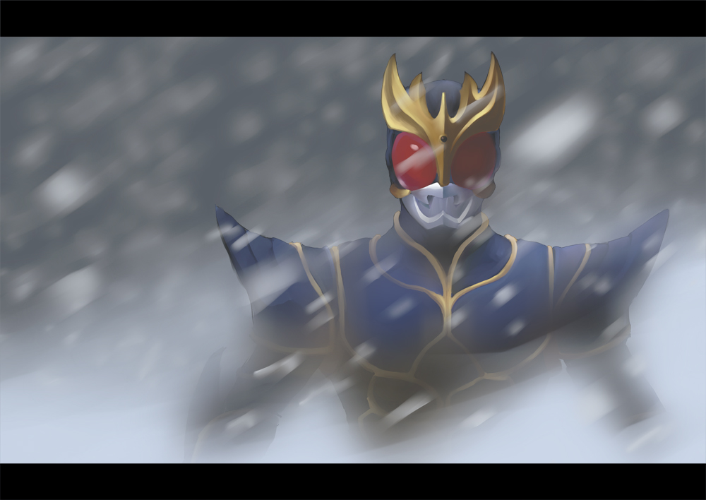 horns, kamen_rider, kamen_rider_kuuga, kamen_rider_kuuga_(series), red_eyes, sanhon, simple_background, solo